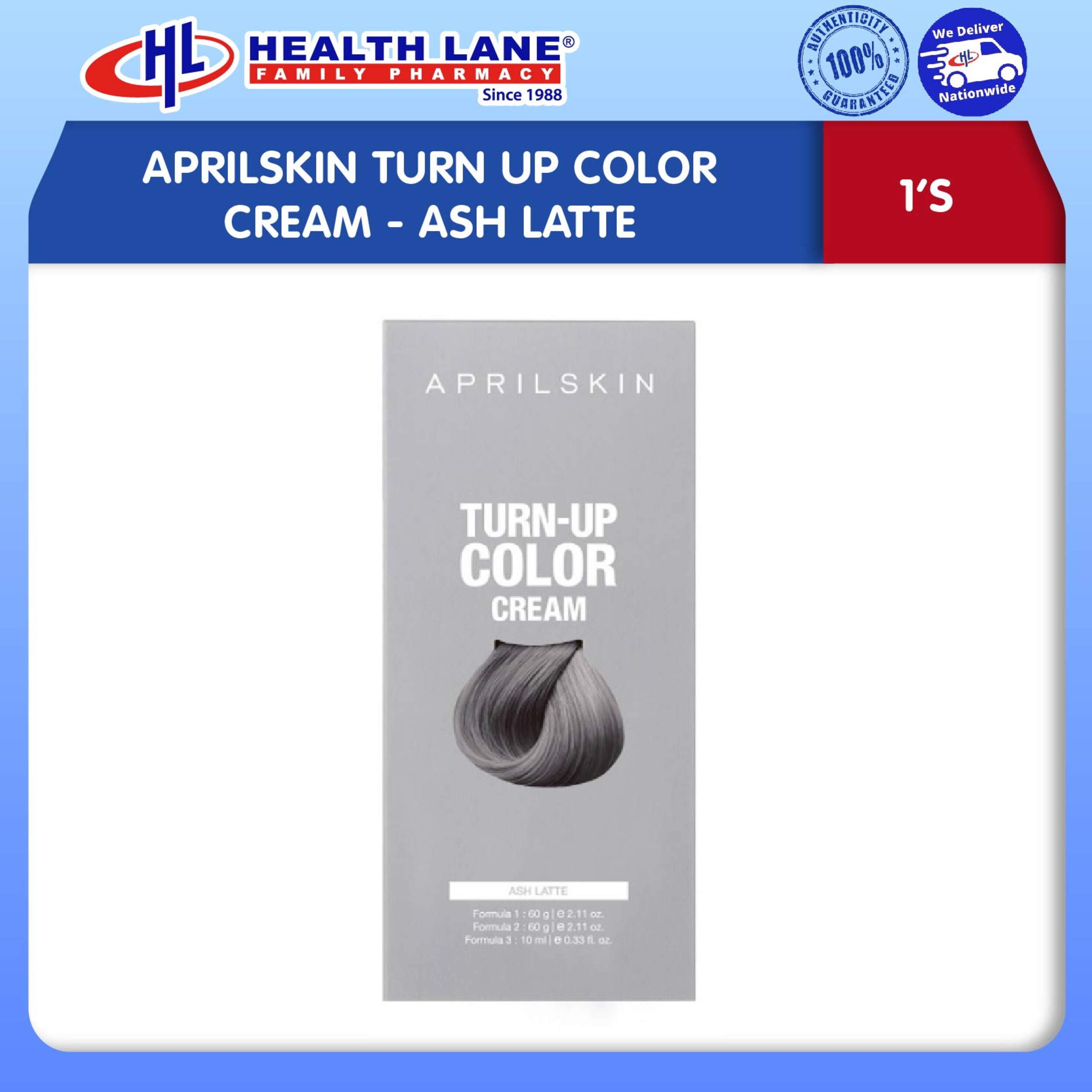 APRILSKIN TURN UP COLOR KRIM - ASH LATTE